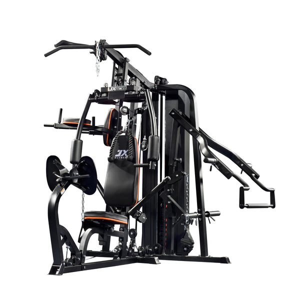 JX Fitness Multi Gym with Leg Press + Chin Dip