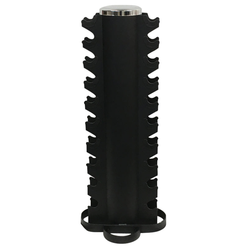 Rubber Hex Dumbbells Set 1-10kg with Rack
