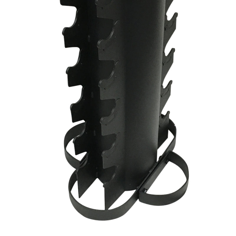 Rubber Hex Dumbbells Set 1-10kg with Rack