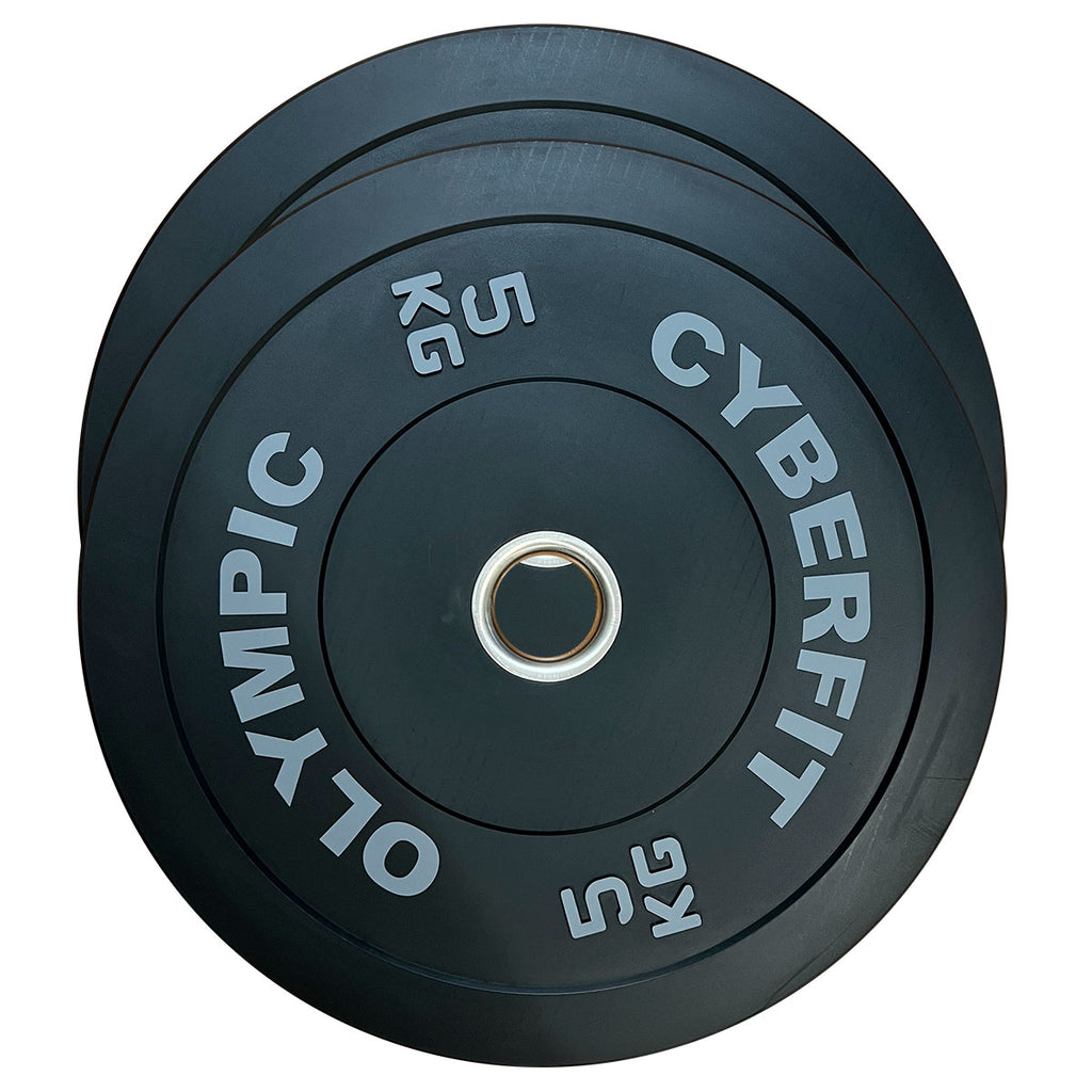 Econ 100kg Olympic Bumper Plates Set