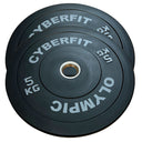Econ 5kg Olympic Bumper Plates Black Pair