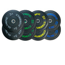 Econ 100kg Olympic Bumper Plates Set