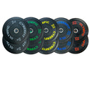 Econ 150kg Olympic Bumper Plates Set