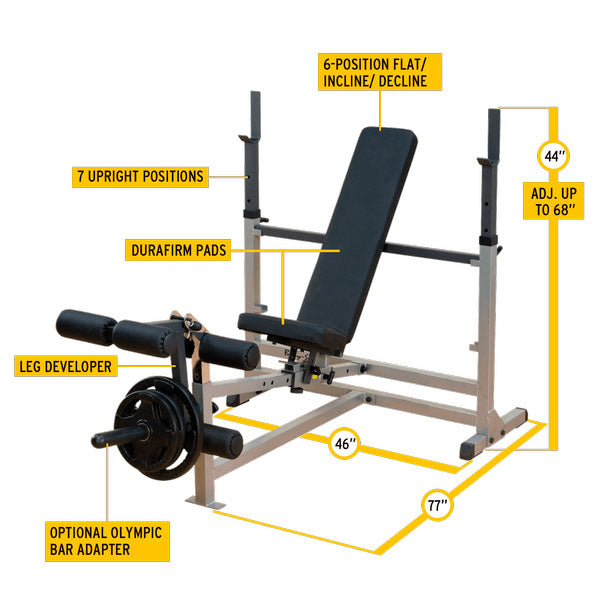 BodySolid PowerCenter Combo Bench