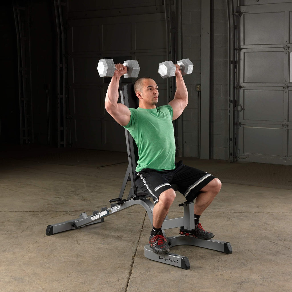 BodySolid Heavy Duty Flat Incline Decline Bench