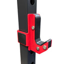 Half Rack with Pullup Bar plus Plate and Barbell Storage
