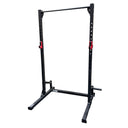 Half Rack with Pullup Bar plus Plate and Barbell Storage