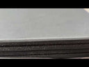 15mm EPDM Premium Gym Flooring 1m x 1m White Fleck Mat