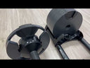 NÜOBELLS 80lb (36KG) ADJUSTABLE DUMBBELLS PAIR