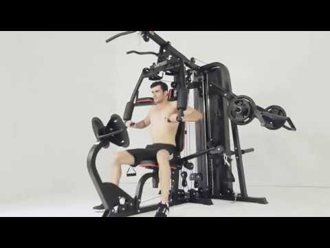 JX Fitness Multi Gym with Leg Press + Chin Dip