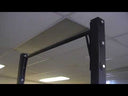 Commercial Half Rack Package with Bench and Weight Set