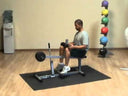 Powerline Seated Calf Raise Machine