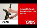 York C420 Exercise Bike