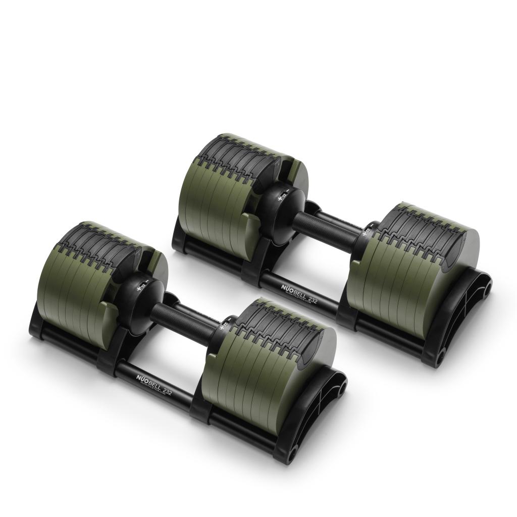NÜOBELL 32KG ADJUSTABLE DUMBBELLS PAIR