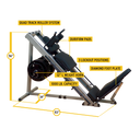 BodySolid GLPH1100 Leg Press Machine Plus Hack Squat