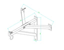 Morgan Platinum Punch Bag Bracket