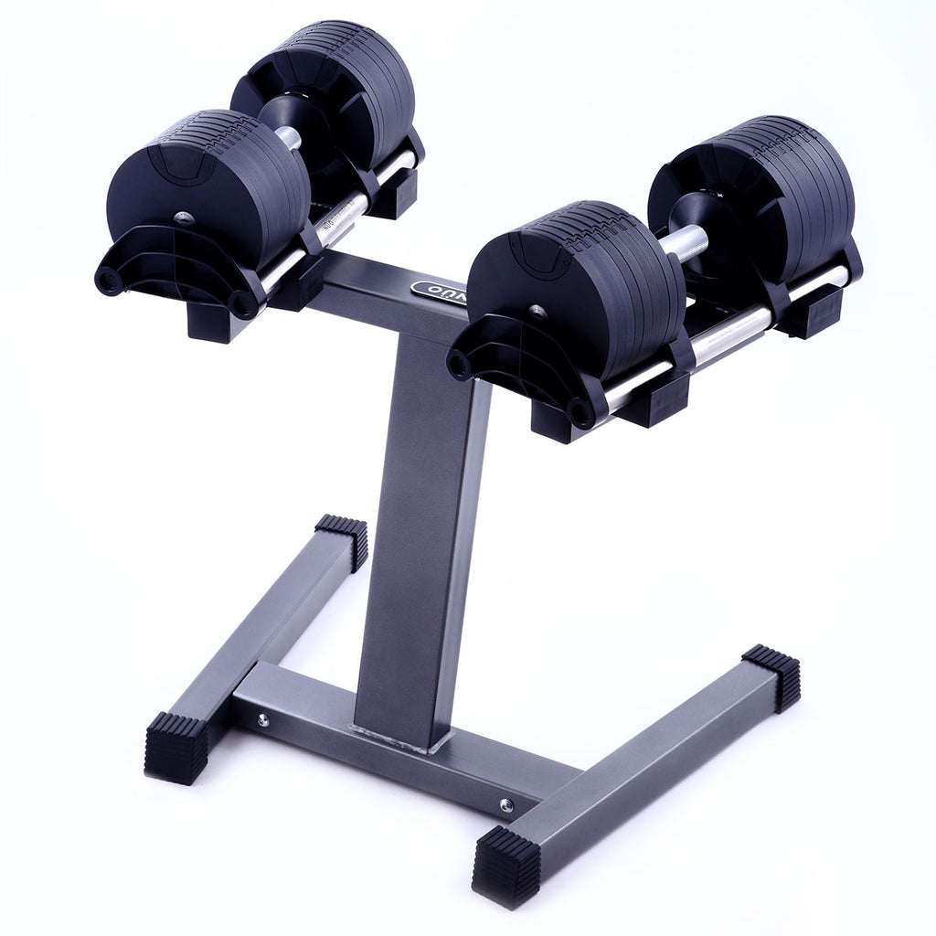 NÜOBELL DUMBBELL STAND SILVER