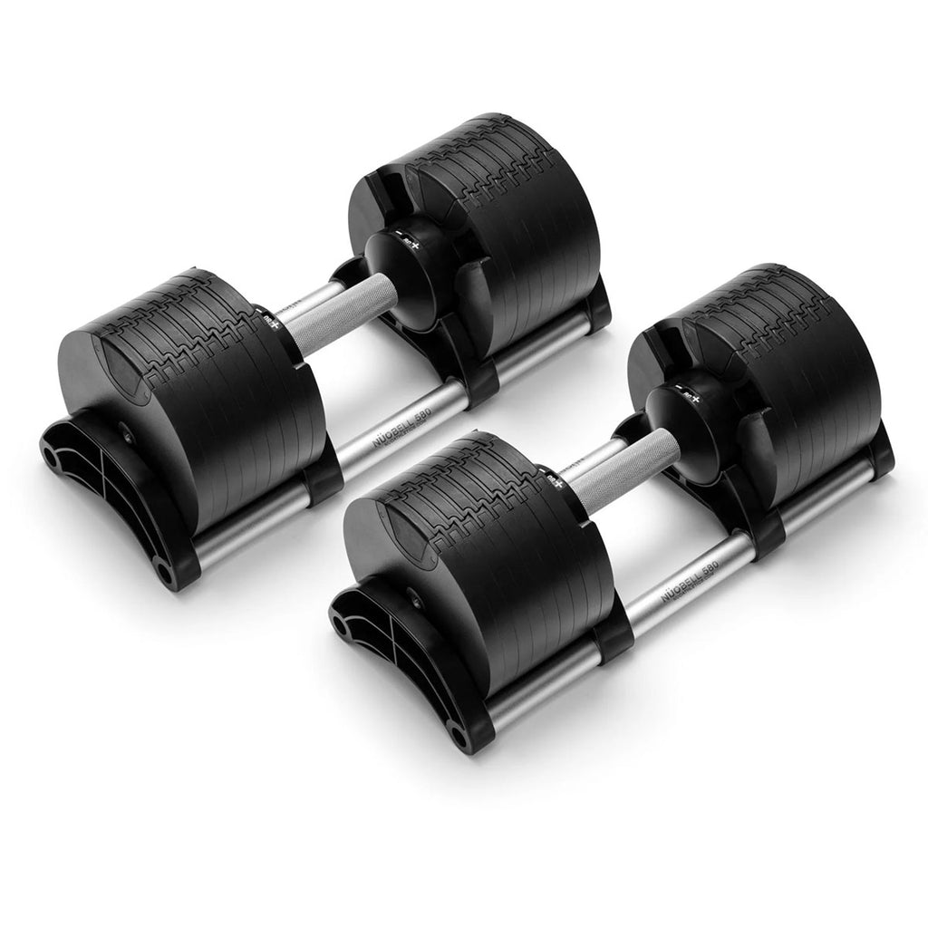 NÜOBELLS 80lb (36KG) ADJUSTABLE DUMBBELLS PAIR