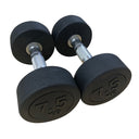 Rubber Dumbbells 7.5kg