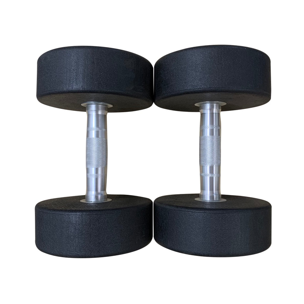 Rubber Dumbbells 17.5kg