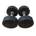 Rubber Dumbbells 17.5kg