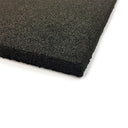 10 Pack Rubber Floor Tile Gym Mat 1m x 1m Black