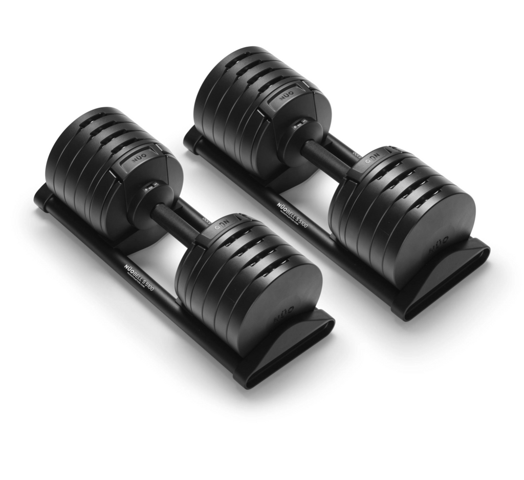NÜOBELL S5100 100lb (45kg) ADJUSTABLE DUMBBELLS PAIR