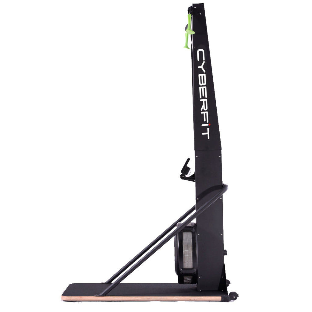Ski Ergometer Trainer Machine with LCD Monitor and Floorstand