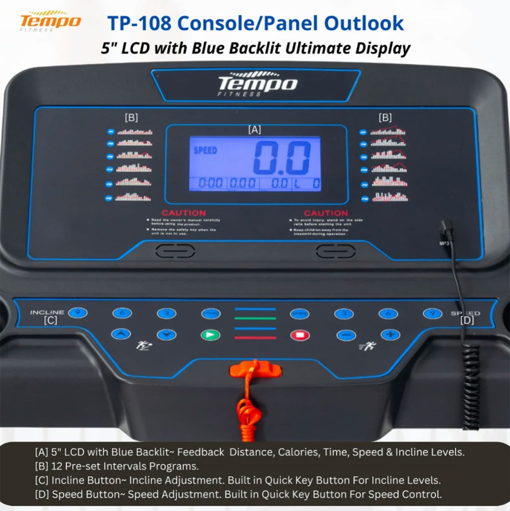TEMPO T108 Treadmill
