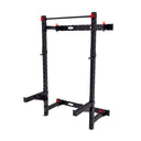 Wall Mounted Squat Rack Folding with J Hooks